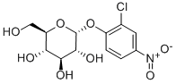 2-CHLORO-4-NITROPHENYL-ALPHA-D-GLUCOPYRANOSIDE Struktur