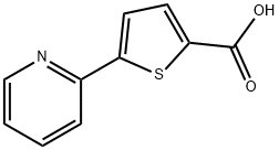 5-(2-PYRIDYL)THIOPHENE-2-CARBOXYLIC ACID Struktur