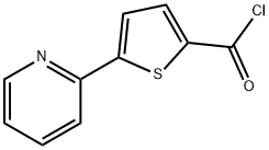 5-(2-吡啶基)-2-噻吩羰酰氯,119082-98-3,结构式