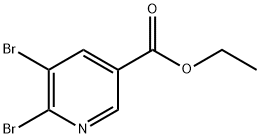 ethyl 5,6-dibroMonicotinate Structure