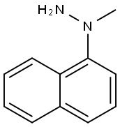 N-METHYL-N-NAPHTHALEN-1-YL-HYDRAZINE Structure