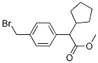 Methyl [4-(broMoMethyl)phenyl](cyclopentyl)acetic acid 结构式