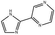2-(1H-IMIDAZOL-2-YL)-PYRAZINE Struktur