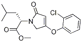 (S)-methyl 2-(4-(2-chlorophenoxy)-2-oxo-2,5-dihydro-1H-pyrrol-1-yl)-4-methylpentanoate Structure