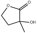 2,4-ジヒドロキシ-2-メチル酪酸γ-ラクトン 化学構造式