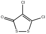 Dichloro-1,2-dithiacyclopentenone Struktur
