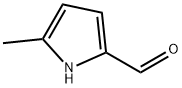 5-メチル-1H-ピロール-2-カルボアルデヒド 化学構造式