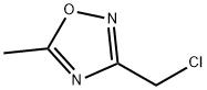 3-(クロロメチル)-5-メチル-1,2,4-オキサジアゾール 化学構造式
