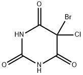 5-bromo-5-chloro-6-hydroxy-dihydro-pyrimidine-2,4-dione Structure