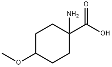 1-氨基-4-甲氧基环己烷甲酸,1192066-93-5,结构式