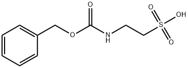 2-CBZ-AMINO-ETHANESULFONIC ACID Struktur