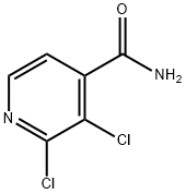 2,3-ジクロロイソニコチンアミド 化学構造式