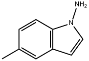 1H-Indol-1-amine,5-methyl-(9CI) Structure
