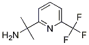 2-(6-(trifluoromethyl)pyridin-2-yl)propan-2-amine Structure