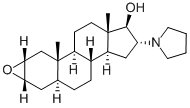 119302-19-1 (2α,3α,5α，16β,17β)-2,3-环氧-16-(1-吡咯烷)-雄甾烷-17-醇