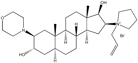 罗库溴铵杂质C, 119302-86-2, 结构式