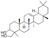 オレアナ-12-エン-3,24-ジオール 化学構造式