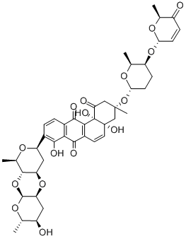 抗生素 PI-083, 119341-57-0, 结构式