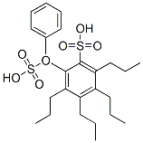 Benzene, 1,1-oxybis-, tetrapropylene derivs., sulfonated Struktur