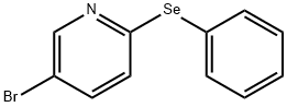 5-BROMO-2-PYRIDYL PHENYL SELENIDE, 119345-52-7, 结构式