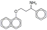 ALPHA-[2-(1-萘基氧基)乙基]苯甲胺 结构式