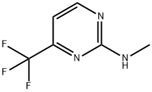N-Methyl-4-(trifluoromethyl)pyrimidin-2-amine Structure