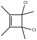3,4-Dichloro-1,2,3,4-tetramethylcyclobutene 结构式