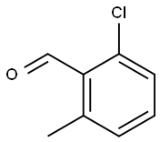 2-クロロ-6-メチルベンズアルデヒド 化学構造式