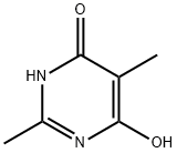 2,5-二甲基嘧啶-4,6-二醇 结构式