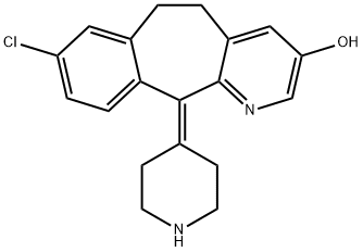 3-羟基去氯雷他定盐酸盐, 119410-08-1, 结构式
