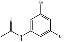 N-乙酰基-3,5-二溴苯胺 结构式