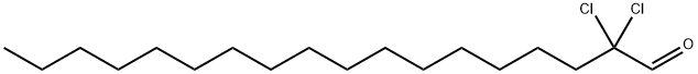 2,2-DICHLOROOCTADECANAL Structure