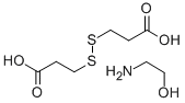 3，3’-ジチオジプロピオン酸-2-ヒドロキシエチルアミン（1／2） 化学構造式