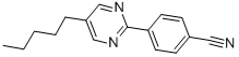 2-(4-CYANOPHENYL)-5-N-PENTYLPYRIMIDINE Structure