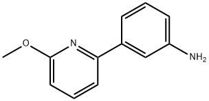 2-(3-Aminophenyl)-6-methoxypyridine Struktur
