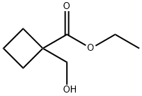 ETHYL 1-HYDROXYMETHYLCYCLOBUTANECARBOXYLATE Structure