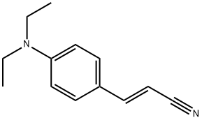 TRANS-4-(DIETHYLAMINO)CINNAMONITRILE Structure