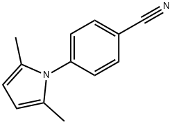 1-(4-氰苯基)-2,5-二甲基吡咯, 119516-86-8, 结构式