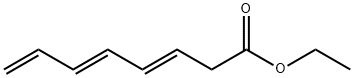 (3E,5E)-3,5,7-Octatrienoic Acid Ethyl Ester Struktur