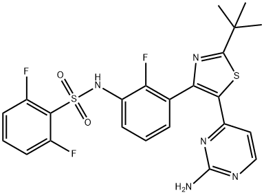 Dabrafenib Structure