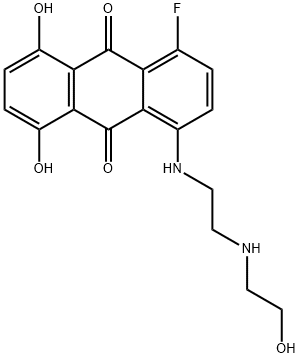 1-Fluoro-5,8-dihydroxy-4-[[2-[(2-hydroxyethyl)aMino]ethyl]aMino]-9,10-anthracenedione|