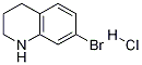 7-ブロモ-1,2,3,4-テトラヒドロキノリン塩酸塩 化学構造式