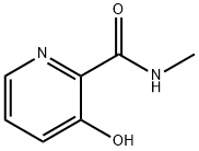 3-hydroxy-N-methylpyridine-2-carboxamide 结构式