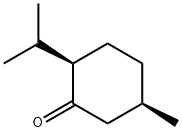 (+)-isomenthone Structure