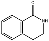 3,4-ジヒドロイソキノリン-1(2H)-オン 化学構造式