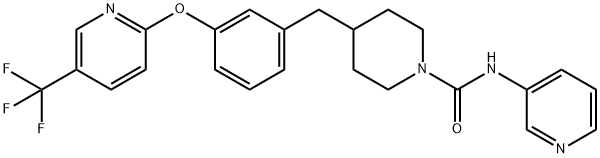 PF3845 化学構造式