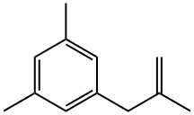 3-(3,5-ジメチルフェニル)-2-メチル-1-プロペン 化学構造式