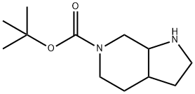 6H-Pyrrolo[2,3-c]pyridine-6-carboxylic acid, octahydro-, 1,1-dimethylethyl ester Structure