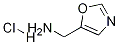 Oxazol-5-yl-MethylaMine hydrochloride Structure