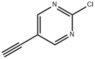 2-Chloro-5-ethynylpyriMidine 结构式